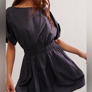 Free People Full-Time Fun Mini, Blackened Pearl, M